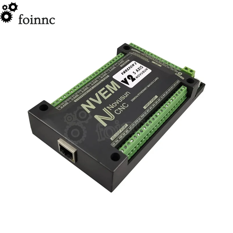 Tarjeta de control NVEM Mach3, puerto Ethernet de 200KHz, controlador de movimiento de 3 4 5 y 6 ejes para enrutador CNC