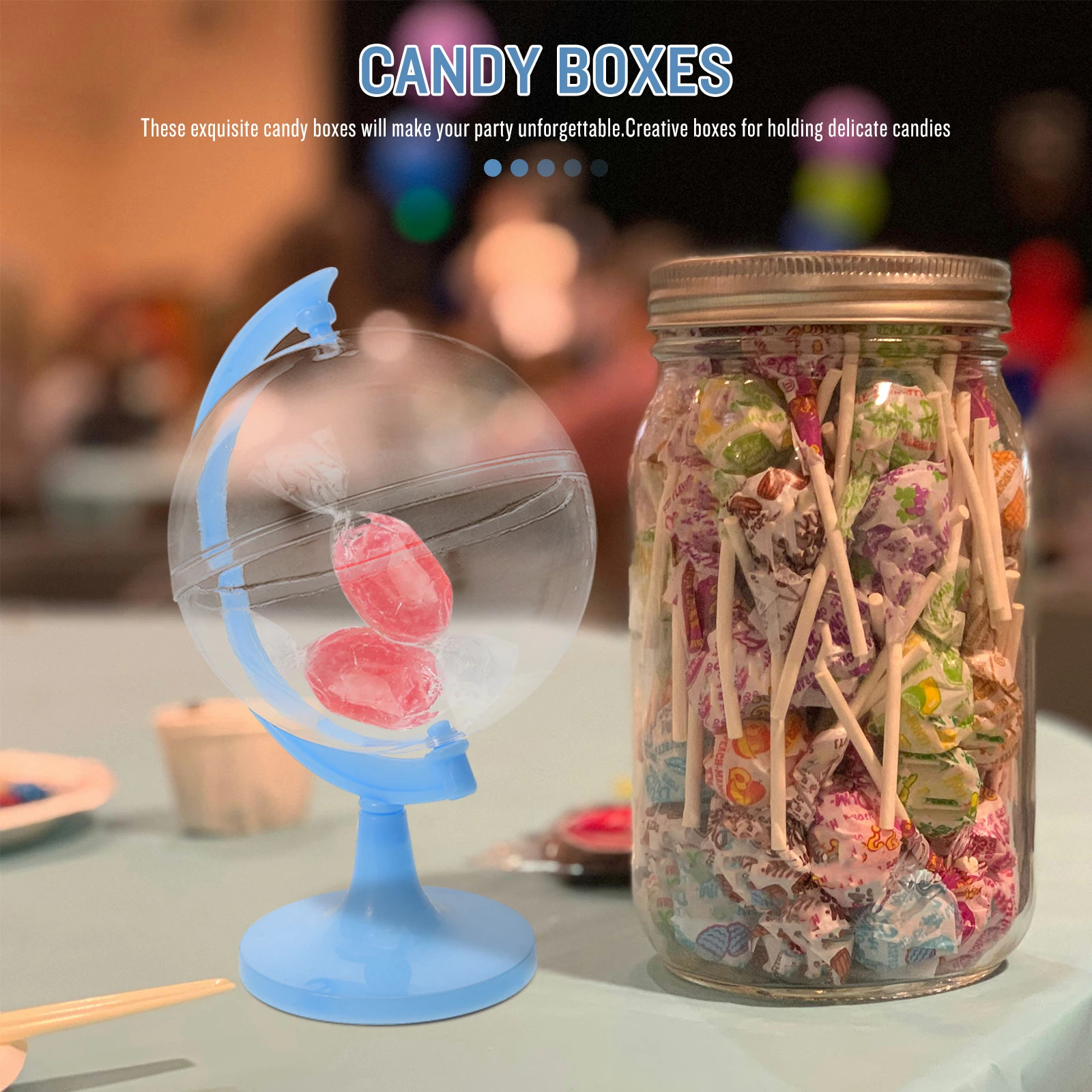 

12pcs Box Creative Plastic Containers for Party Gifts Wedding Favors Christmas Party Candy Box Mini Boxes Storage