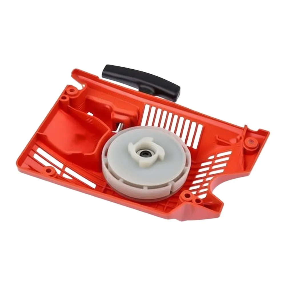 Engine Ignition Part Red Recoil Starter Assembly Quality Plastic Material Smooth Pull Action For 62cc Supmix 6250