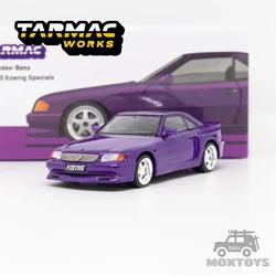 Tarmac Works 1:64 SL 500 Koenig Specials Purple / Black Model Car