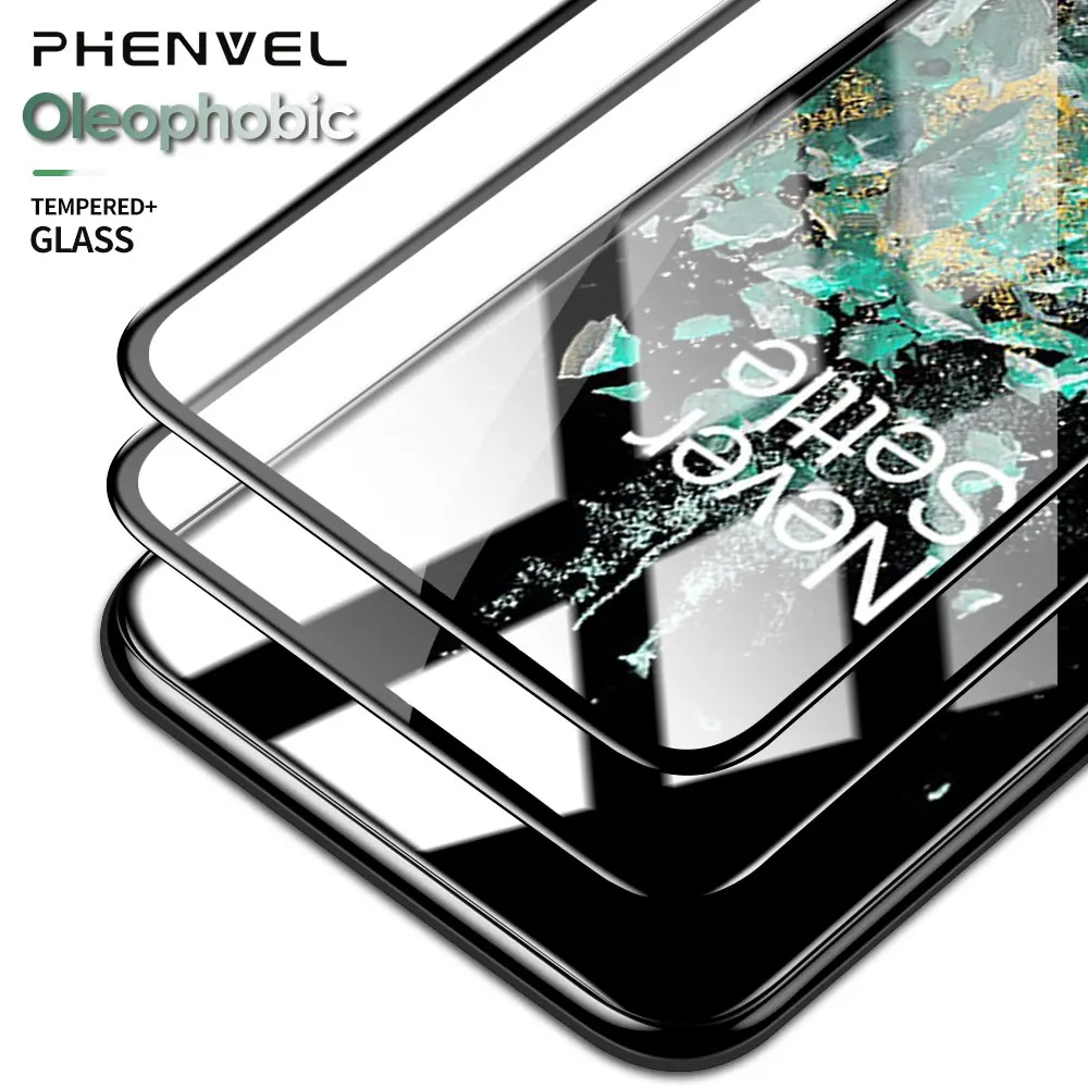 Oleophobic Protective Glass For Oneplus 10T Full Cover Screen Protector For Oneplus10t Lens Tempered Glass