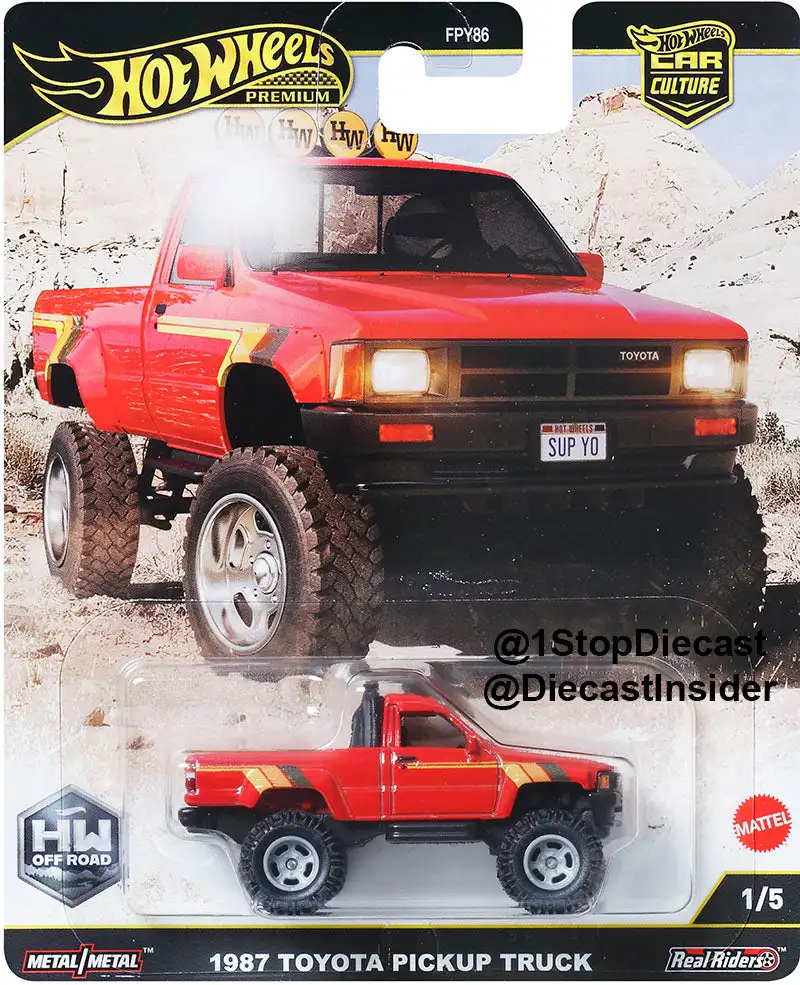 Mattel Hot Wheels Car Culture 2025 - Off Road Mix 3 FPY86 H 1/64 Collectible Car Diecast Vehicle Toys Gift