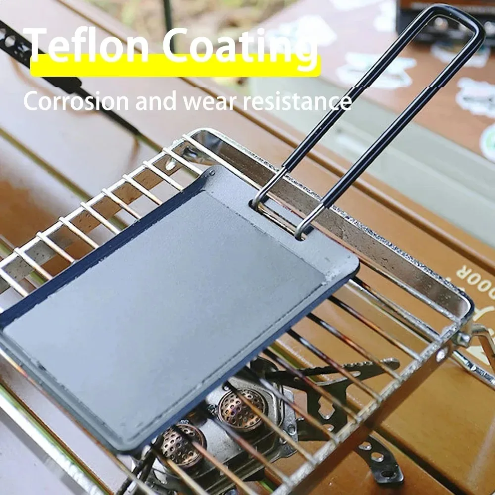 

Сковорода небольшого размера для кемпинга, мясо, стейк, приготовление пищи, мини-съемная сковорода для барбекю, противень для выпечки, один человек, дикий поход, Cookwake