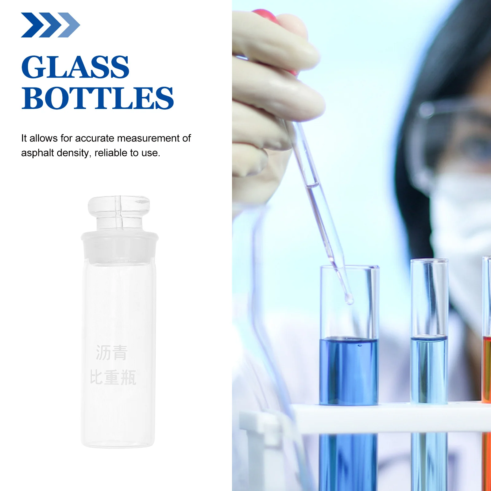 

Lab Glassware Beaker Measuring Cups Transparent Asphalt Pycnometer Laboratory Storage