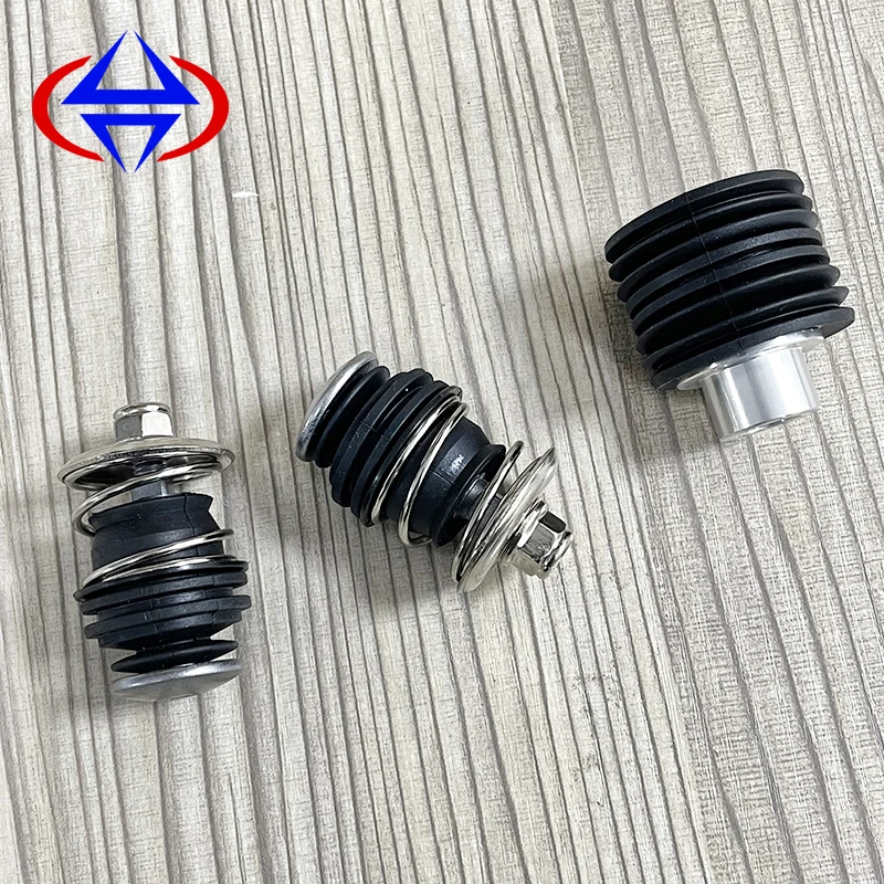 3pcs Air Compressor Pump Kit Support Spring For Audi Q7 VW Touareg Cayenne 4L0698007 7L0616007A