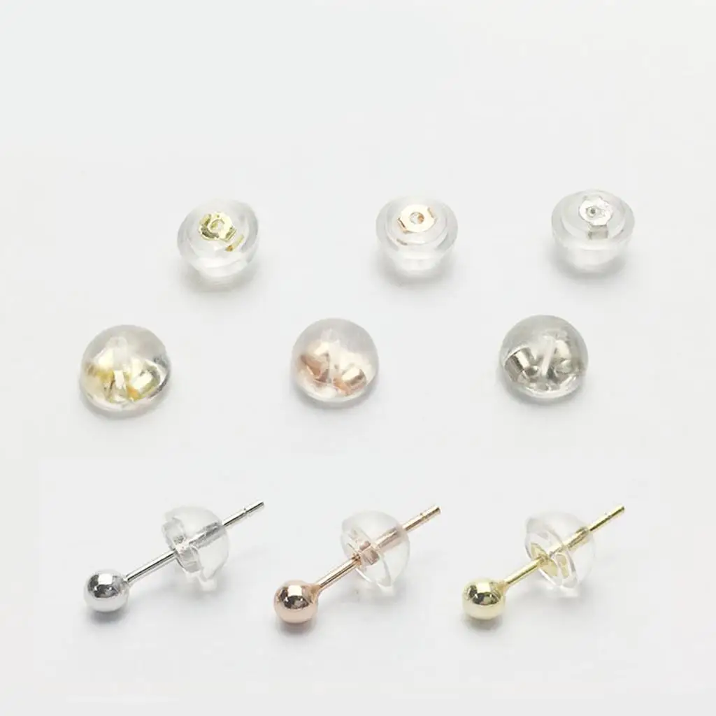 5 Pasang Pengait Telinga, Pegas Telinga, Anting, Anting, Kancing Telinga, Gesper