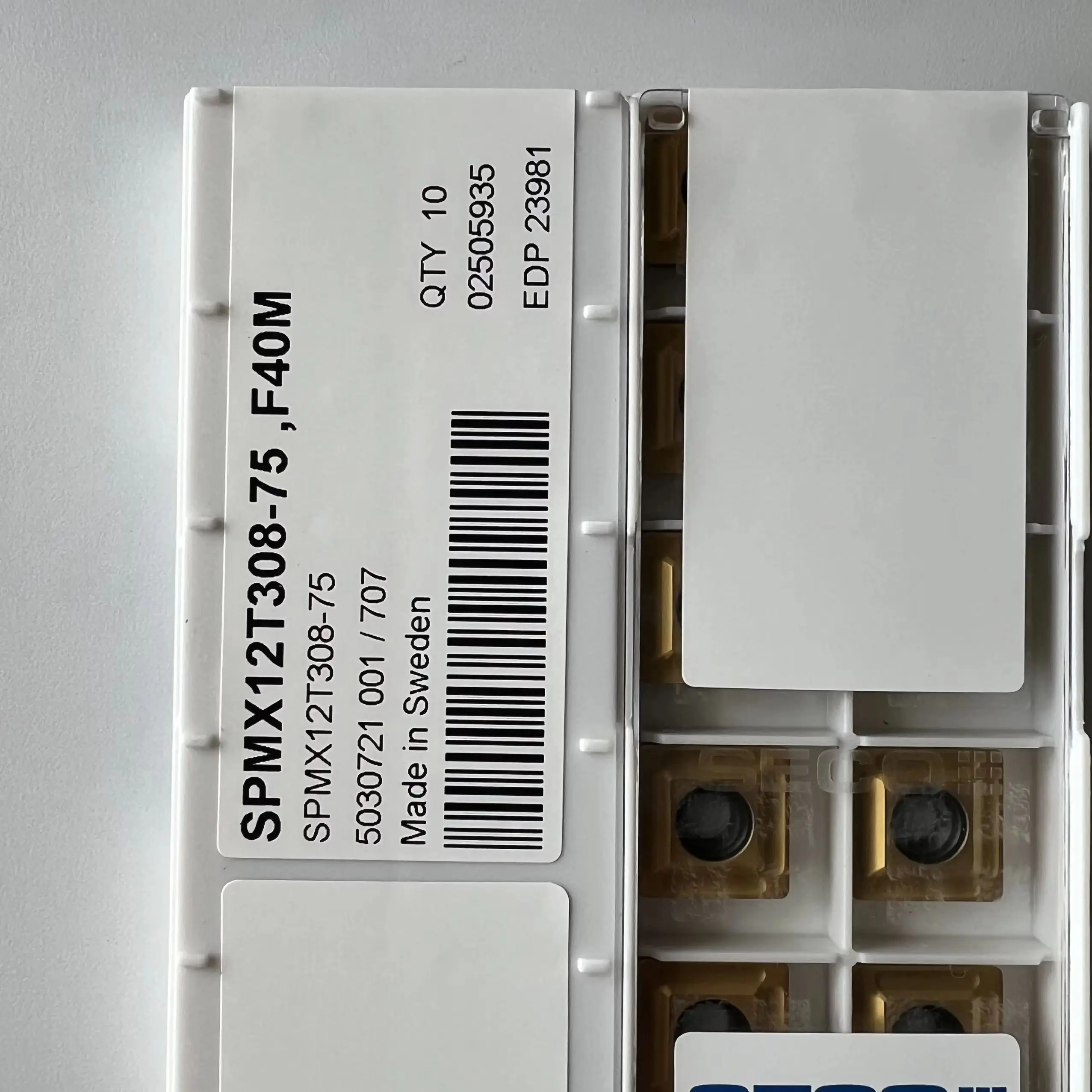 

10pcs/box SPMX12T308-75 F40M/SPMX070304-75 F40M/SPMX070304-75 T25M/SPMX090304-75 F40M/SPMX090304-75 T25M