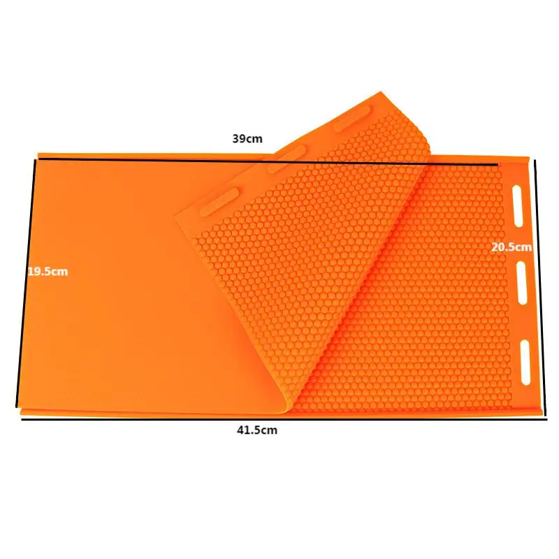 Axaooqeld Moule En Silicone Pour Feuille De Cire D'Abeille - Équipement Apiculture 44x23 Cm