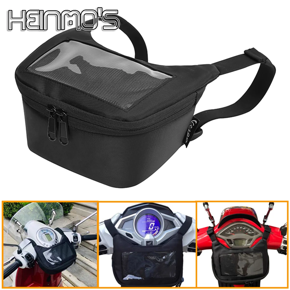 

Motorcycle Front Cloth Bag Storage Waist Bag Multifunction Waterproof Phone Bags For Vespa GTS 300 125 150 250 Spring 150