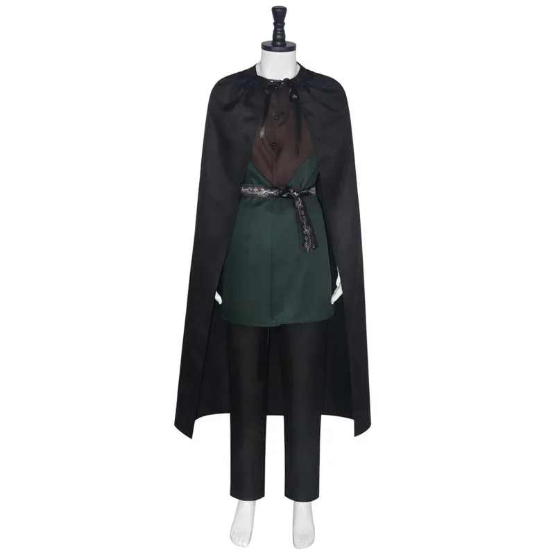 ดีดี 12 อะนิเมะลอร์ดออฟเดอะริงคอสเพลย์เครื่องแต่งกายผู้ใหญ่ผู้ชายบทบาทเล่นชุดเสื้อคลุมฮาโลวีนปาร์ตี้คาร์นิวัลเสื้อผ้า