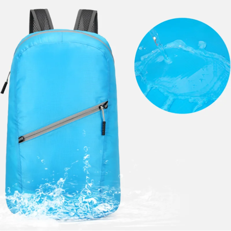 Tragbarer faltbarer Reise rucksack leichter Sport rucksack multifunktion ale Outdoor-Bergsteiger tasche Unisex wasserdichter Rucksack – Detail 21