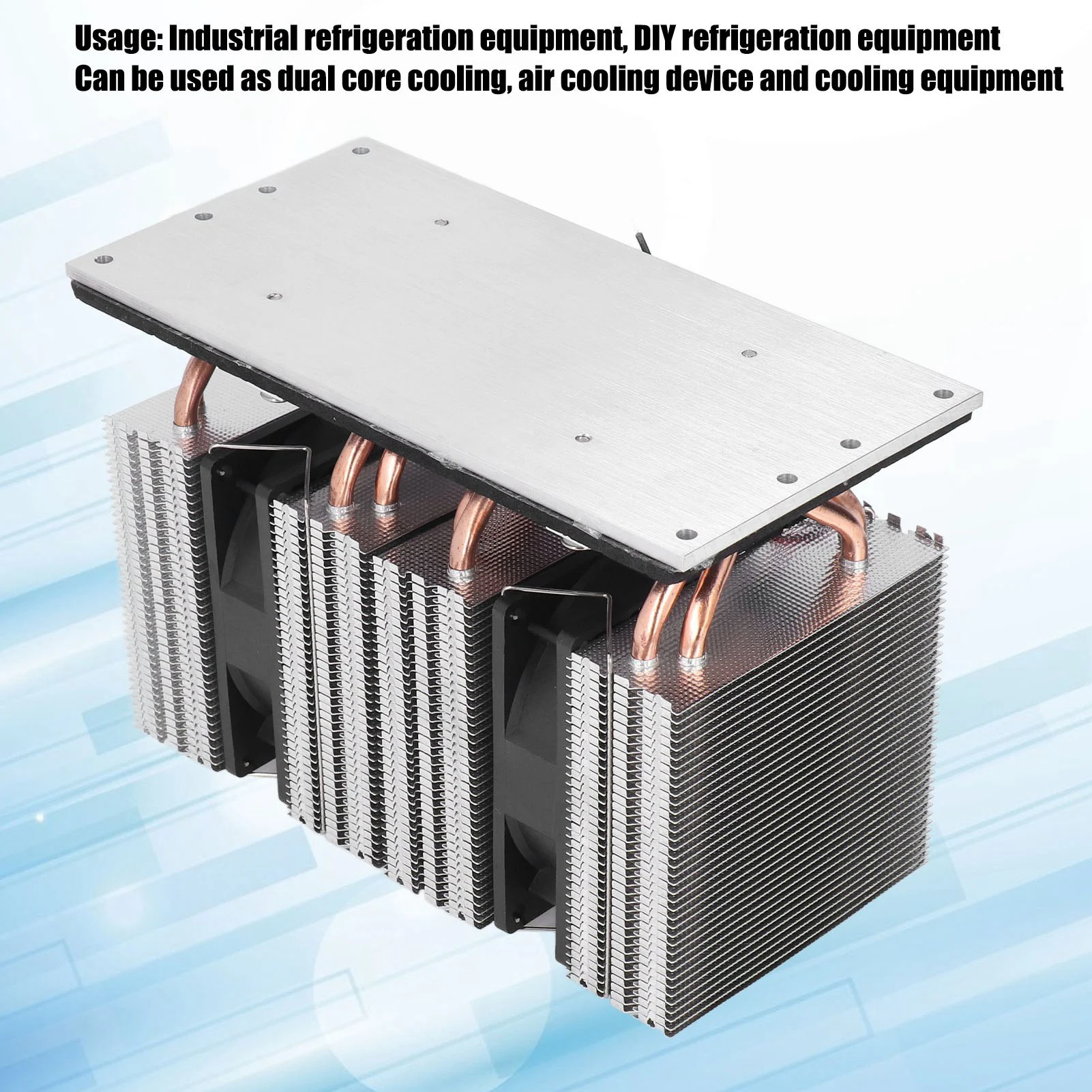 Semiconductor Cooling Device 240W 12V Refrigerating System Aluminum alloy DIY Cooling Module Portable Refrigeration Cooler