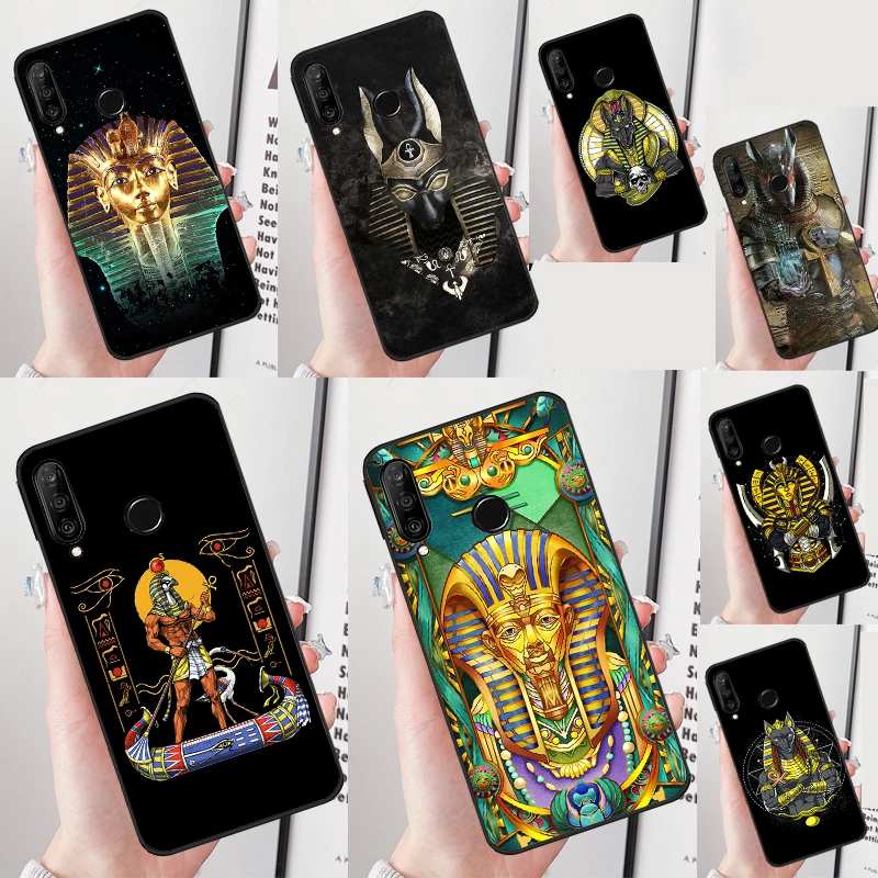 

Египет Нефертити Анубис Анх для Huawei Nova 7i 8i 11i 12i 12s 10 9 SE Y90 Y60 Y70 Y72 Y61 Y91 P60 Pro P30 P40 Lite Чехол