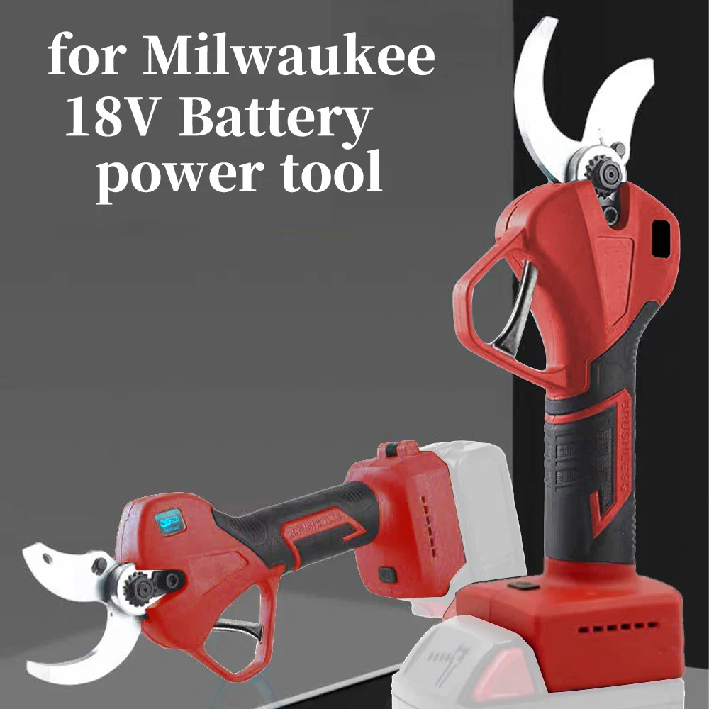 Pro Milwaukee 18V bezkartáčové elektrické zahradnické nůžky, akumulátorové elektrické zahradní nůžky, zahradní nářadí na ovocné stromy, zahradní nářadí, zahradní nářadí Bons. - náhled 2