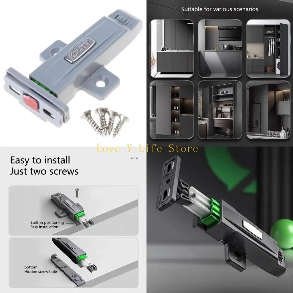 

L74C Устройство блокировки отскока Шкаф ящика ловит сенсорные защелки Легко установить