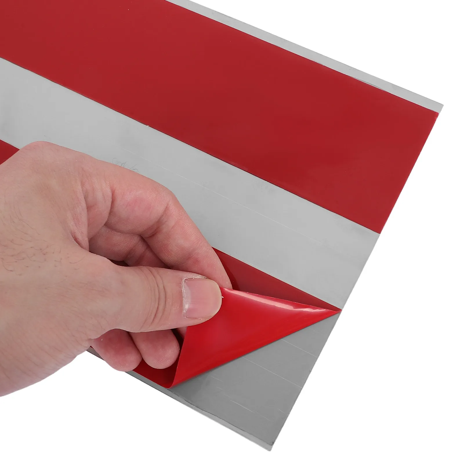Self-Adhesive Stainless Steel Floor Skirting Board Strip Impact Resistant Wall Edge Protective Baseboard Molding