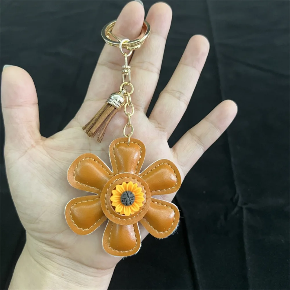 2024 Creative Bag Charm Cute Sunflower Bag Pendant Keychain Gift