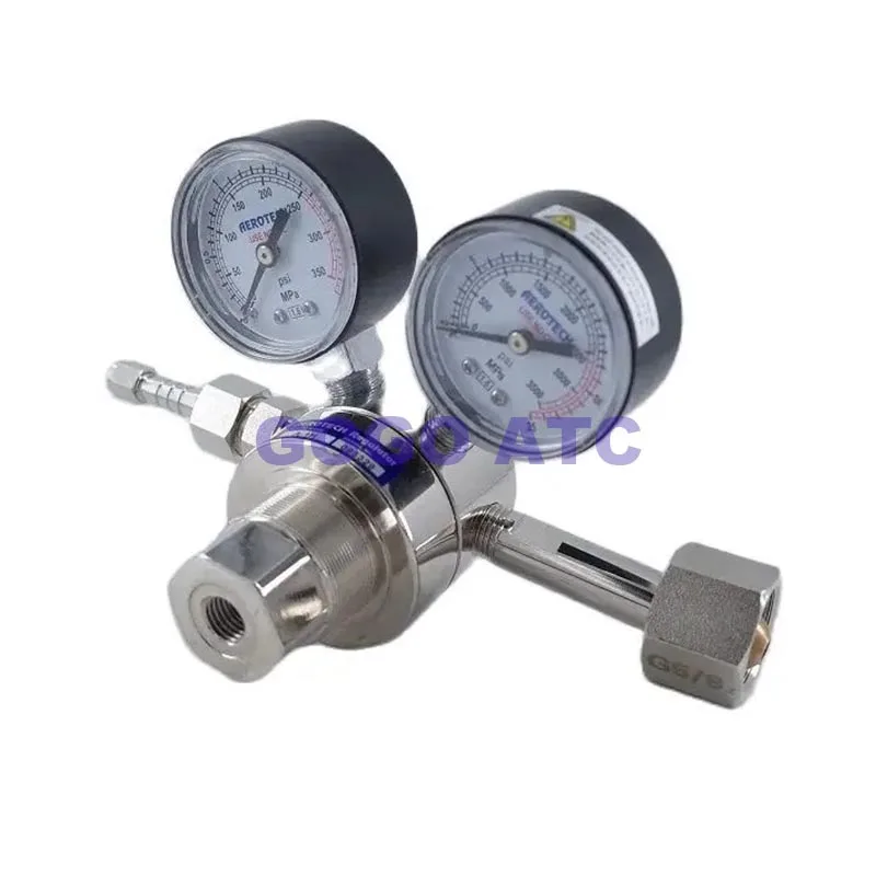 oxygen nitrogen 25 * 0.6-2.5 high precision single stage pressure reducer