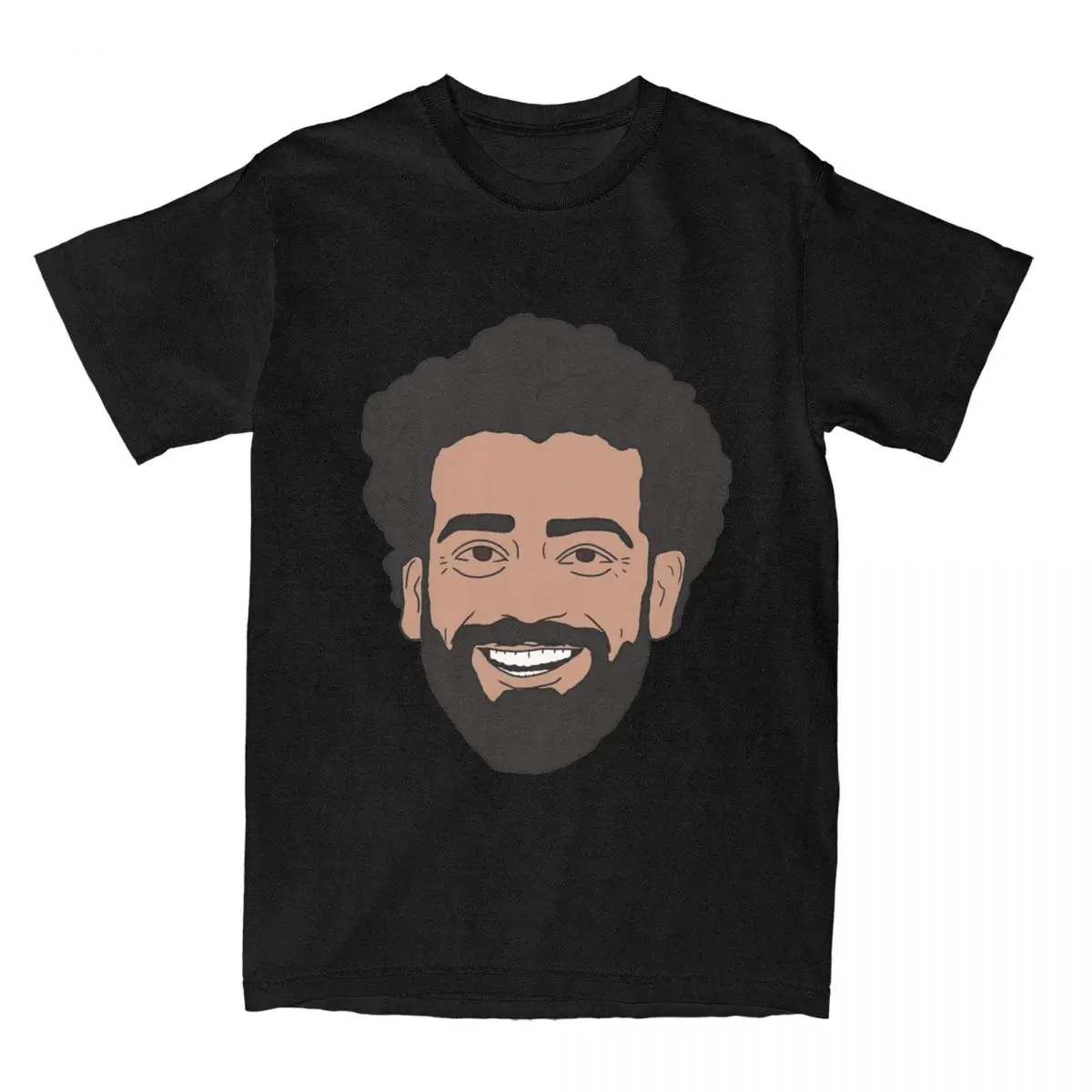 Men Women Mohamed Salah Mo Salah Football Soccer Graphic T Shirt Stuff Vintage 100% Cotton T Shirt Tops Gift Idea