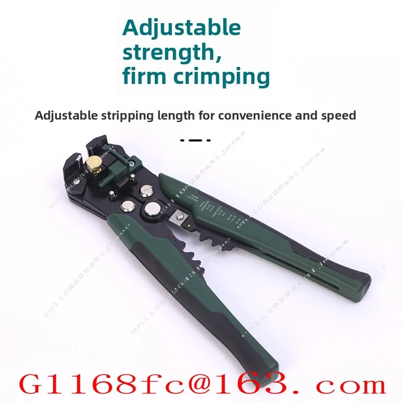 Multi functional wire stripping pliers, crimping pliers, wire stripping and repairing pliers, three purpose pliers