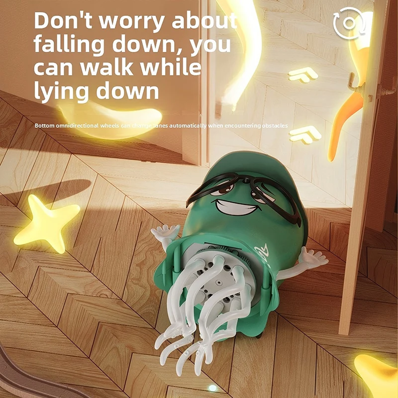 Dansende Octopu Kid Elektronisch huisdierspeelgoed Cartoon Interactieve ontwikkeling Bewegend onderwijs Peuterspeelgoed Cadeau Creatief kerstcadeau