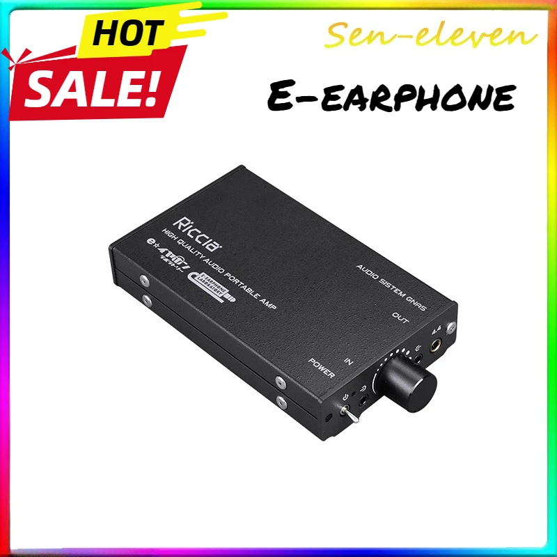 Labo Riccia Portable Pure Headphone Amplifier, Features Swappable L/R Modules for Customized Sound Tuning On The Go
