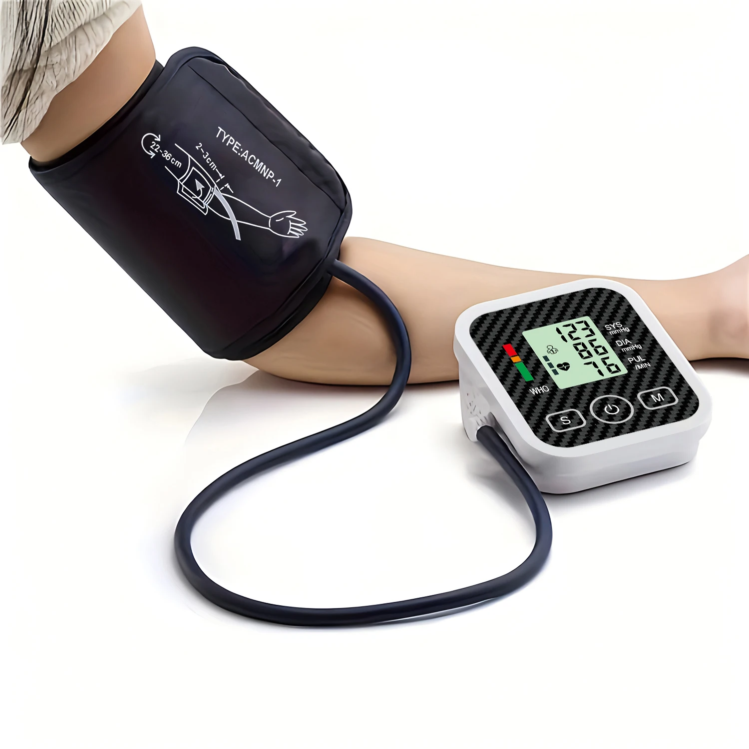 monitor-de-pressao-arterial-digital-para-braco-superior-tensiometro-portatil-automatico-com-medicao-por-compressao-e-bracadeira