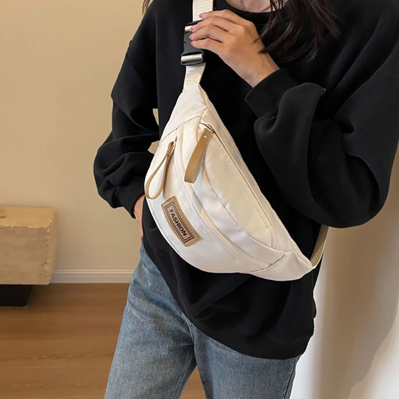 Schicke Gürteltasche mit verstellbarem Riemen für die tägliche Reise. Stilvolle, kompakte, leichte, vielseitige, lässige, mehrfarbige Hüfttasche – Detail 7