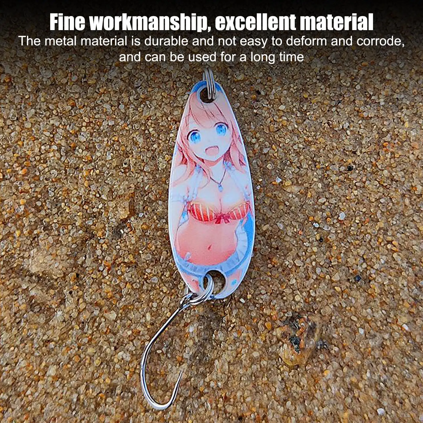 

Приманки для плавания, пляжные приманки для девочек, рыболовные приманки для окуня, 5 шт., рыболовные приманки-ложки, аксессуары для занятий спортом на открытом воздухе для любителей речных потоков