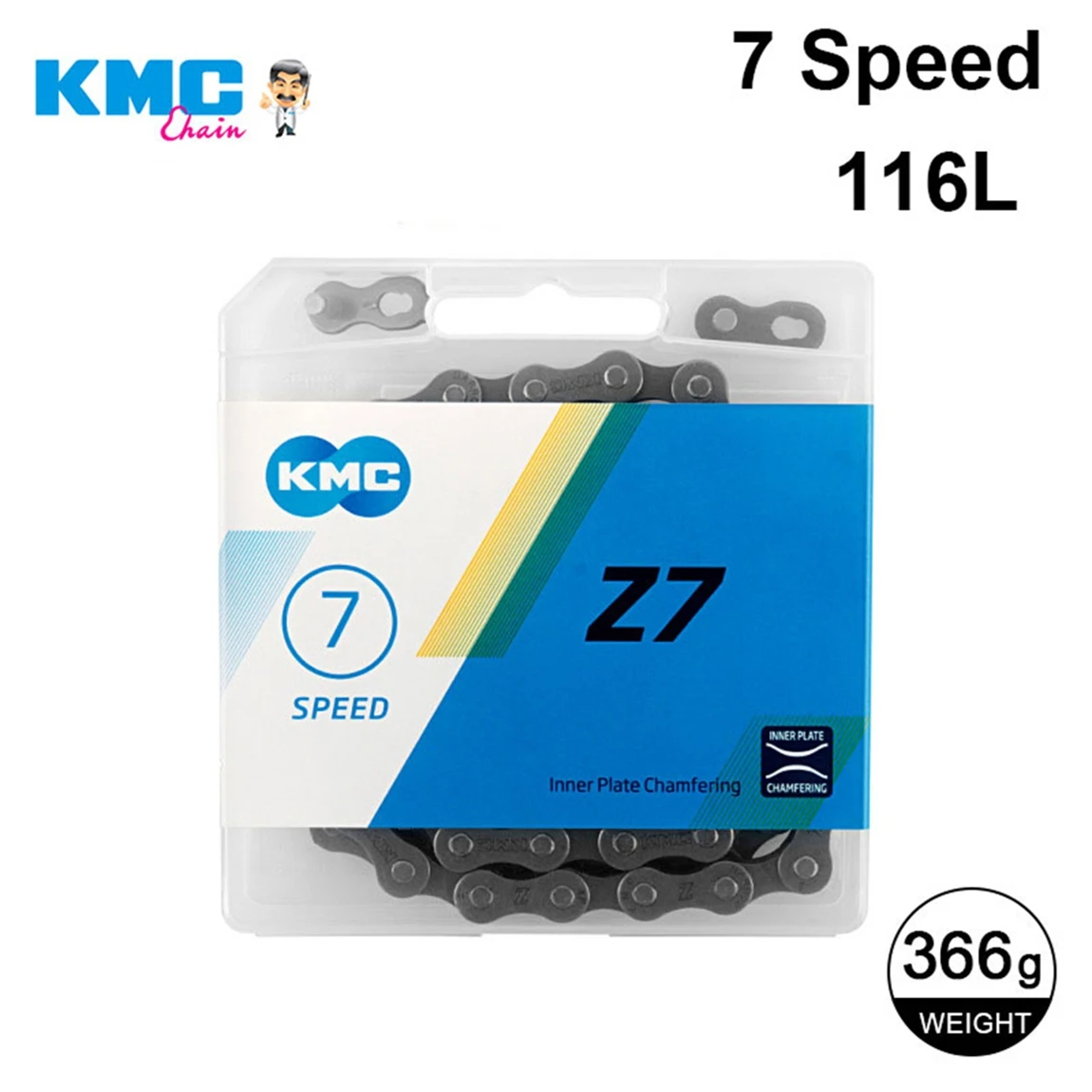 KMC MTB-Kette 12 11 10 9 8 7 6 Gang Rennrad Strom X12 X11 X10 X9 X8 S1 Single Speed Fahrradketten – Detail 17