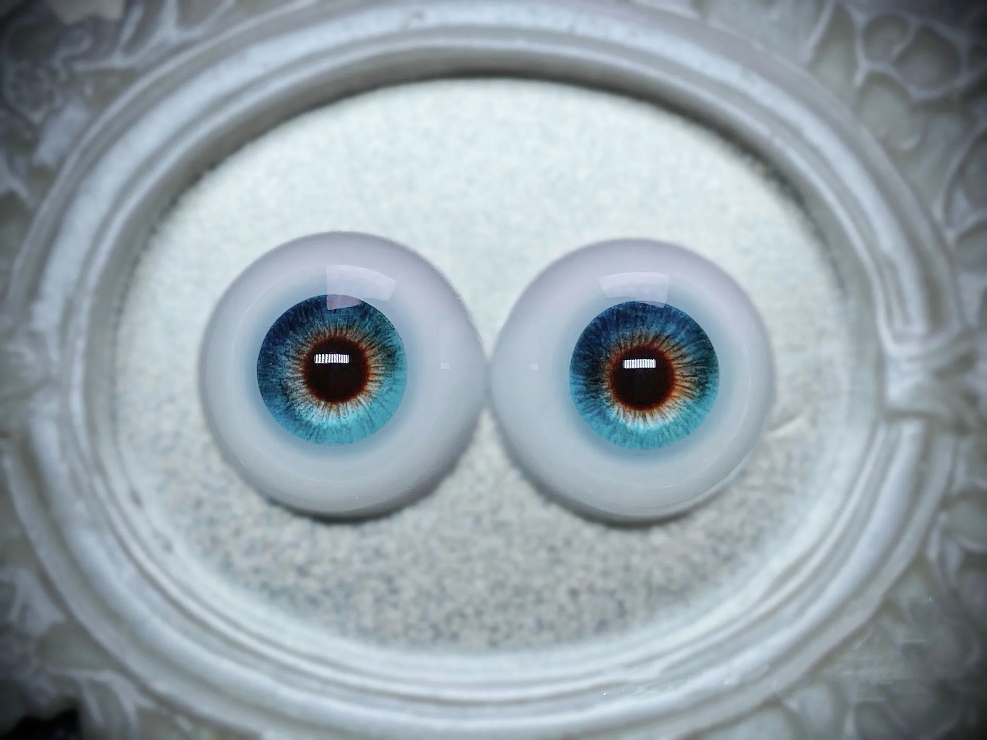 1/4 BJD Eyes Doll Safety Eye OB11 Resin Eyeball “Astral Blue” Craft Eyes Free Shipping