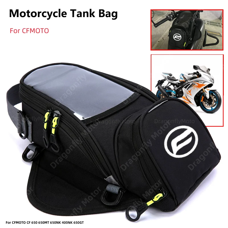 

Motorcycle Fuel Bag Mobile Phone Navigation Tank For CFMOTO CF 650 650MT 650NK 400NK 650GT Small Oil Reservoit Package