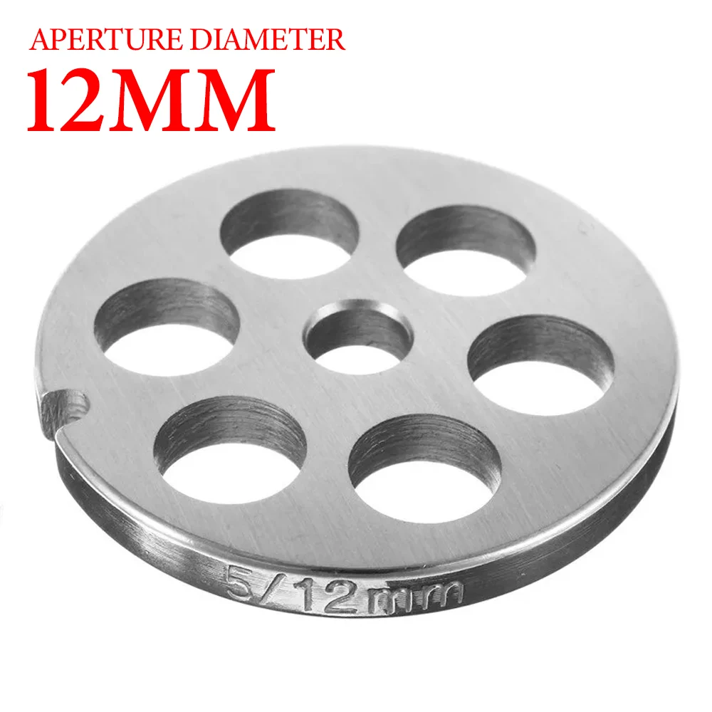 Năm 3/4. 5/6/12mm Lỗ Cho Sự Lựa Chọn Thép không gỉ Máy Xay Thịt Đĩa cho Loại 5 Máy Xay Thịt