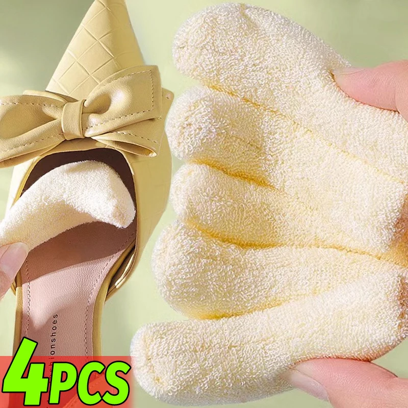 

Soft Toe Plug Women High Heel Pain Relief Insert Shoe Palm Cushion Toe Front Filler Sponge Forefoot Pad Adjustable Sizes Insoles