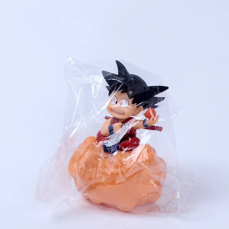 Dragon Ball Anime Figure Sun Goku Action Figure Young Flight Same Style Tendon Douyun PVC Statue Collection Model Kid Doll