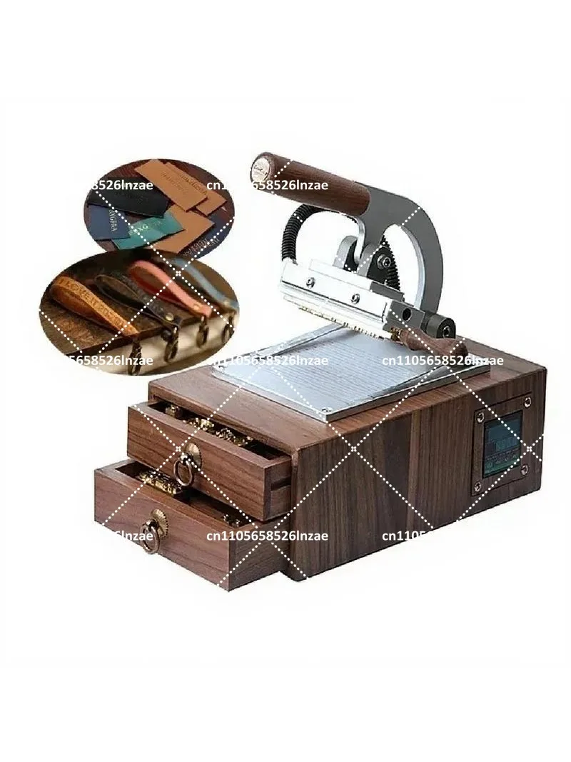 

Heat Press Machine for Gold Foil Stamping on Leather, Wood, Paper & Plastic Cards