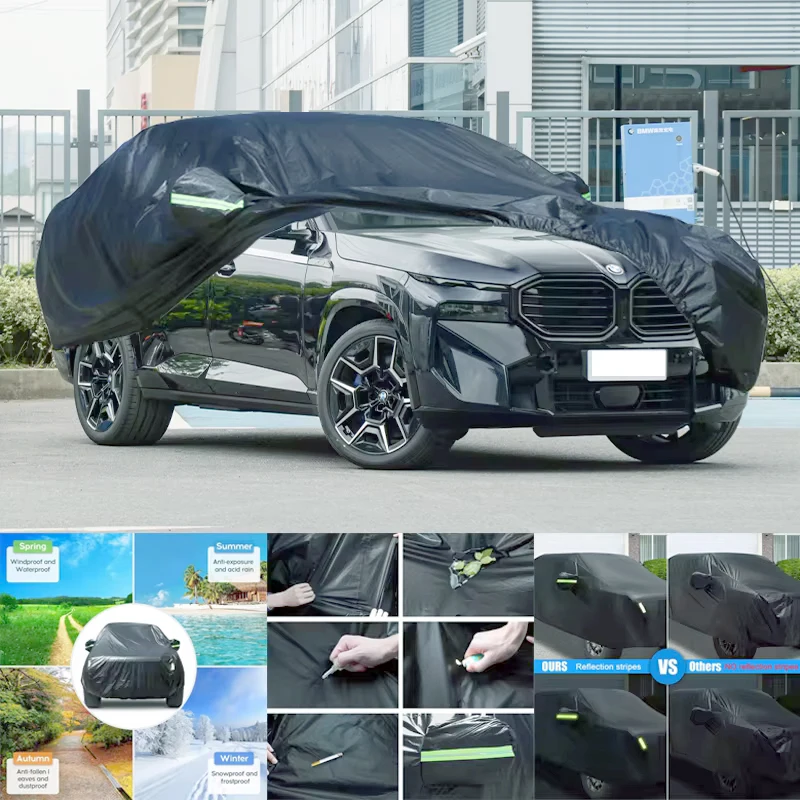 

For BMW XM All-Weather Car Covers 6-in-1 Waterproof Dustproof UV Proof Snowproof Scratch Resistant Protection
