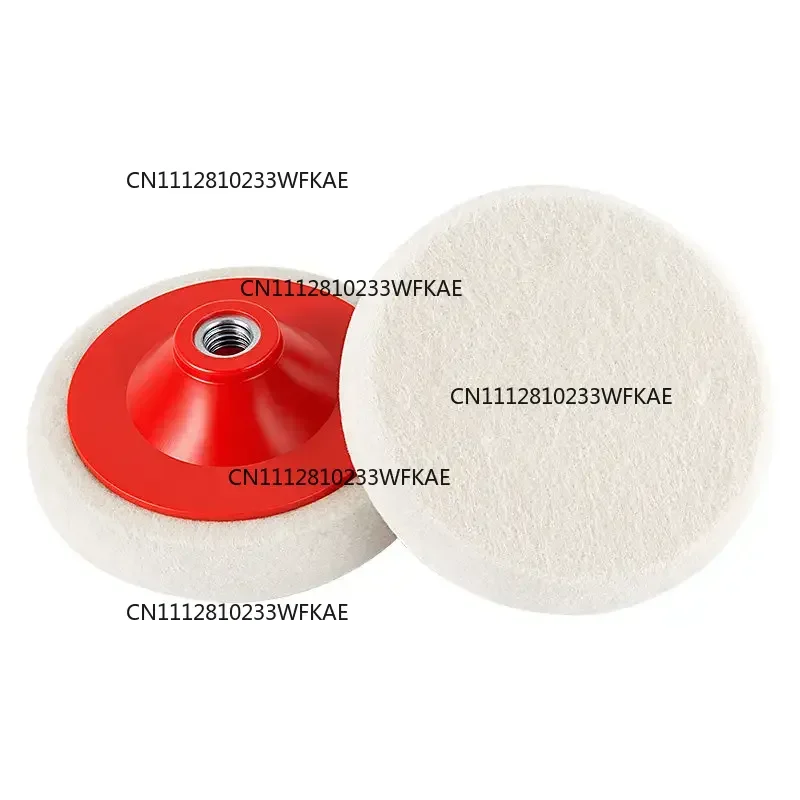 1PC 115/125mm Thickened Wool Polishing Wheel M14 Thread Felt Disc for Angle Grinder Marble Glass Metal Rust Removal Polish Pad