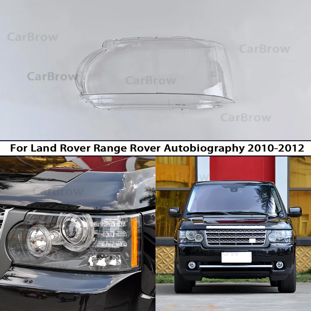 

Headlamp Cover Lens For Land Rover Range Rover Autobiography 2010-2012 Headlight Shell Lamp Shade Transparent Mask