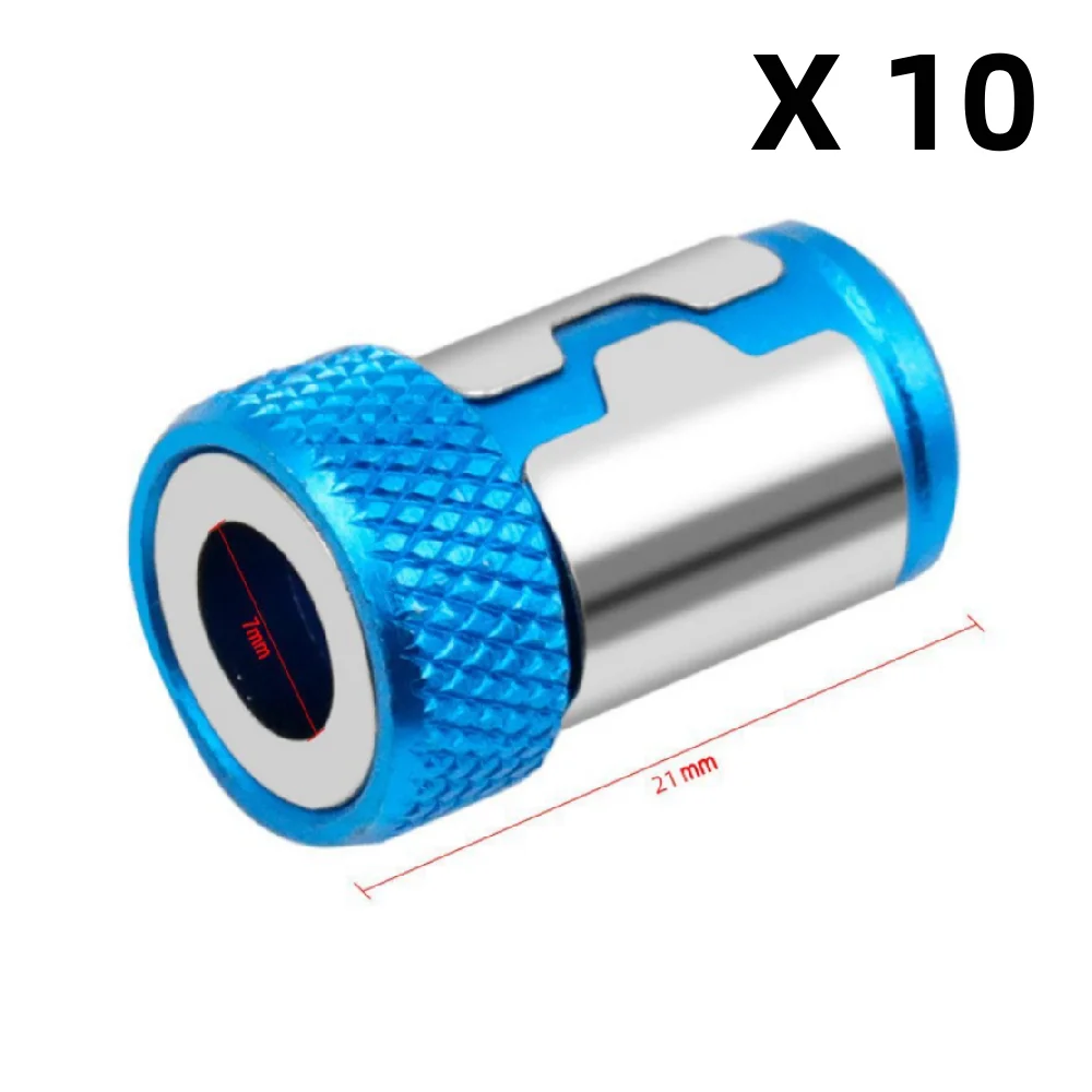 

Light Blue Magnetic Drill Bit Head with Ring Tool for Home Improvement And DIY Projects