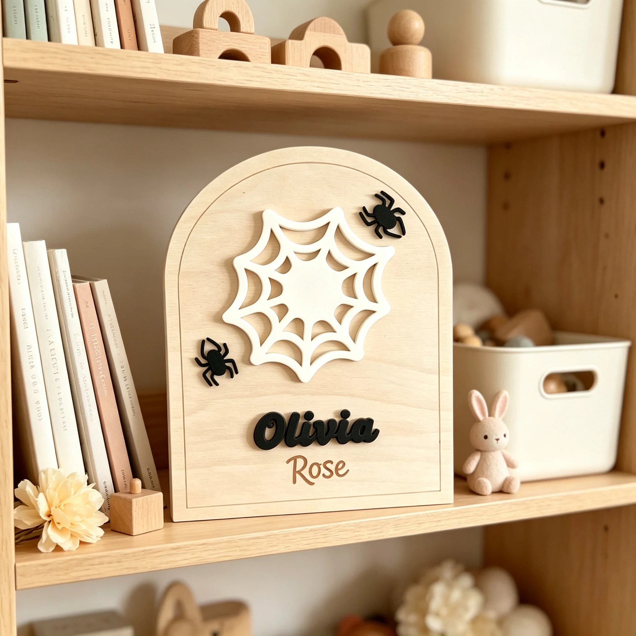 1 Stuk Gepersonaliseerd Hallow - Baby Nursery Web Spider recensie en prijs
