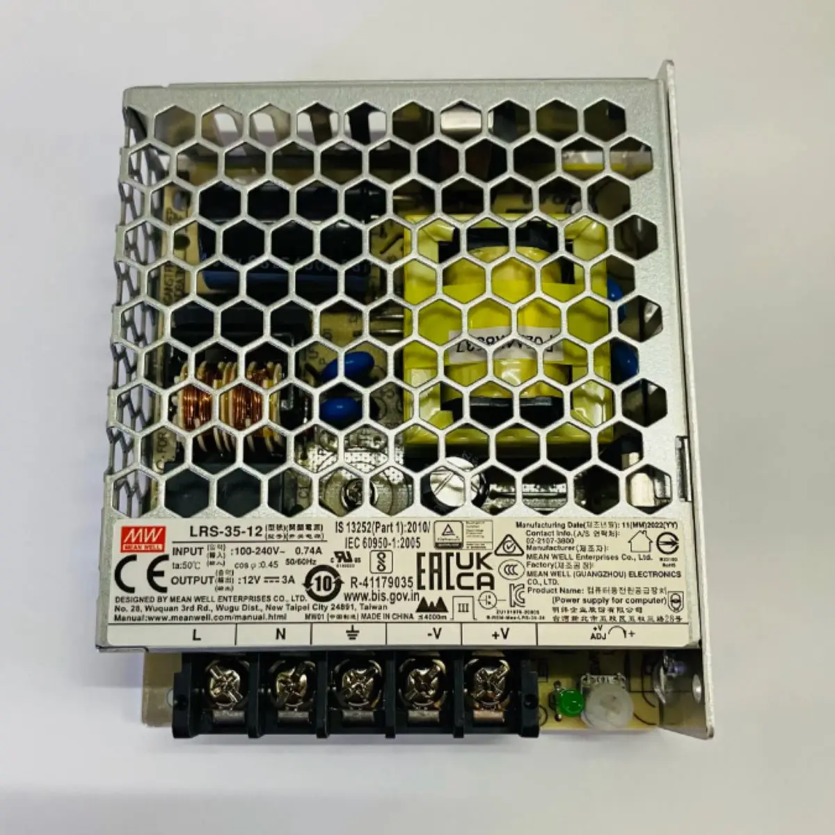 Switching Power Supplies 36W 12V 3A LRS-35-12