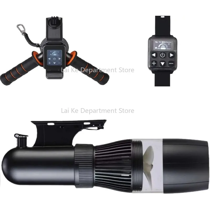 

500W Electric Underwater Scooter 40M Free Diving Brushless Motor 60mins Removable Battery Water Scooter114