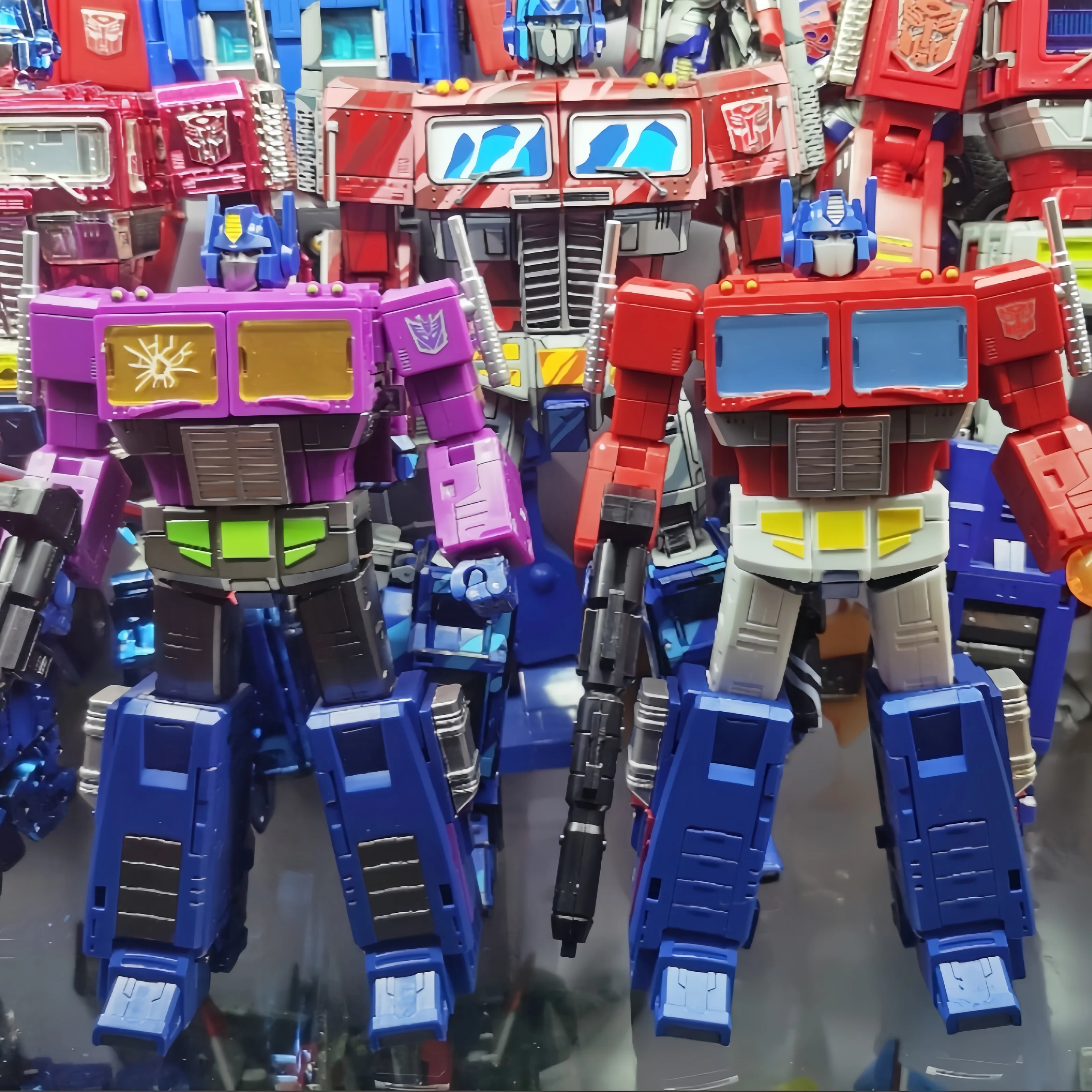 ホットおもちゃ変換 As08 As08b As08c Op コマンダー Ko Ss86 Op プライムアクションフィギュア模型玩具オリジナルボックス