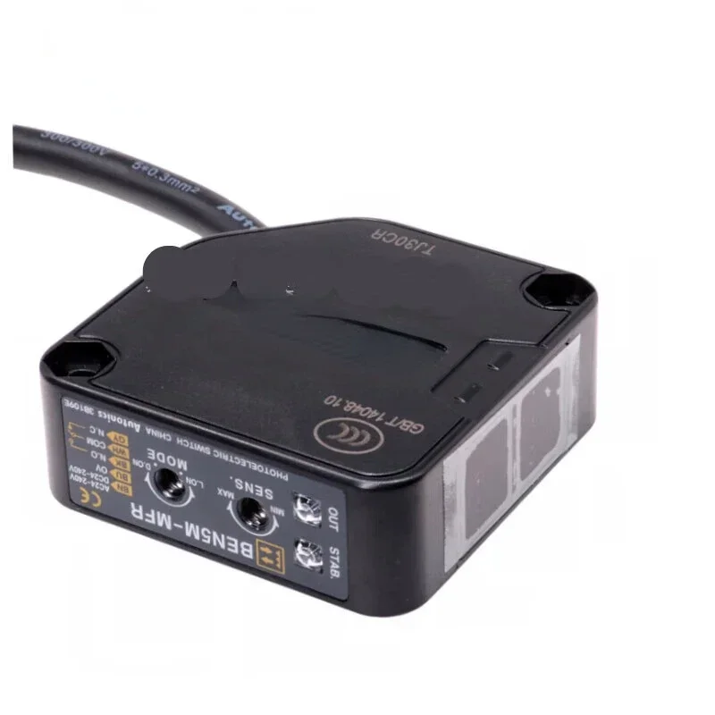 Photoelectric Switch BEN5M-MFR Measuring Distance 5M Square Mirror Reflection Type Photoelectric Sensor