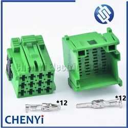 12 Pin male female Car CD Player Wire Harness Auto Connector 1-967627-1 1-967622-1 1-967627 8-968972-1