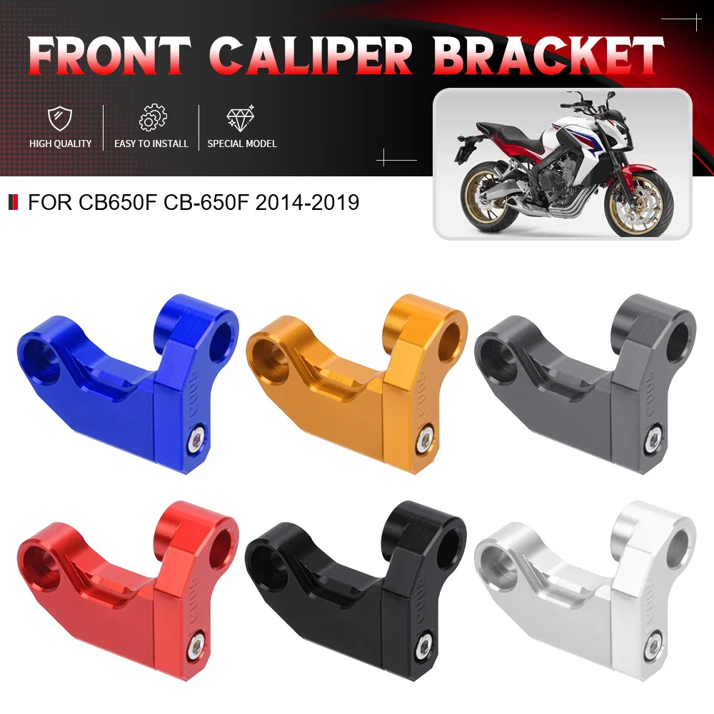 For Honda CB650F CB-650F 2014-2015-2016-2017-2018-2019 Motorcycle Accessories Front Brake Caliper Bracket Line Wire Clamps Clip