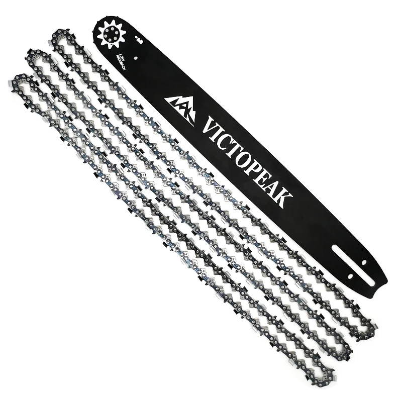 

Garden Tool Parts Accessories Guide Bar with Chainsaw Blade 20'' 3/8" 0.058" 72Links for Husqvarna Chain Saw