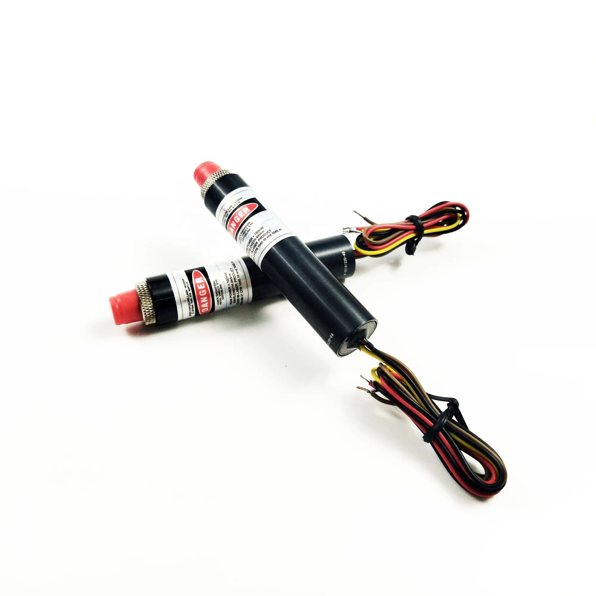 

445nm 80mW Multi-Mode Fiber Laser Module for Skateboard Car Headphone Cable Light-Diffusing Laser Module for DIY Decoration