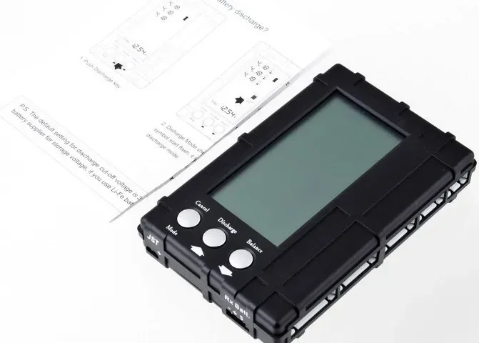 

3 In 1 High-precision Measuring Appliance Lithium Battery 2S-6S Balancer Voltage Display Discharger